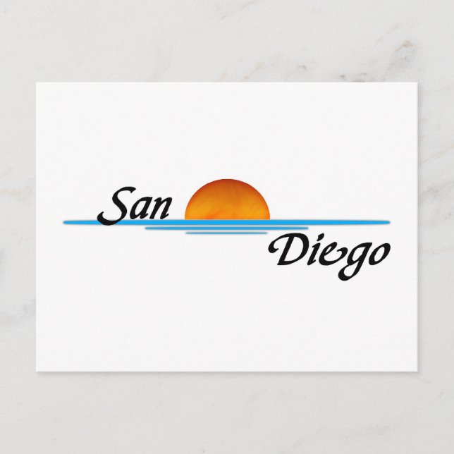 Cartão Postal San Diego (Frente)