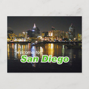Cartão Postal San Diego à Noite