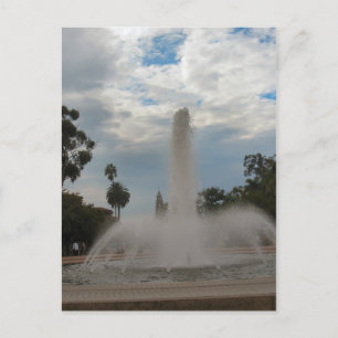 Cartão Postal San Diego Fountain