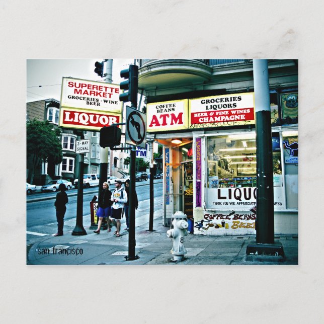 Cartão Postal san francisco (Frente)