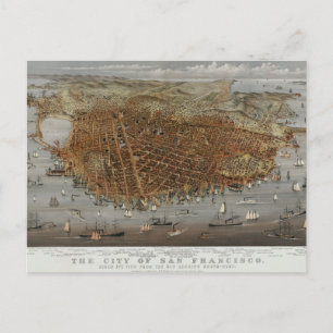 Cartão Postal San Francisco 1878