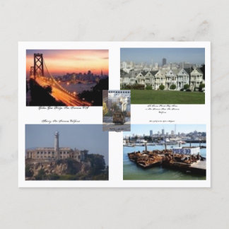 Cartão Postal San Francisco Califórnia