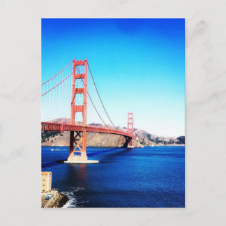Cartão Postal San Francisco Golden Gate Bridge California