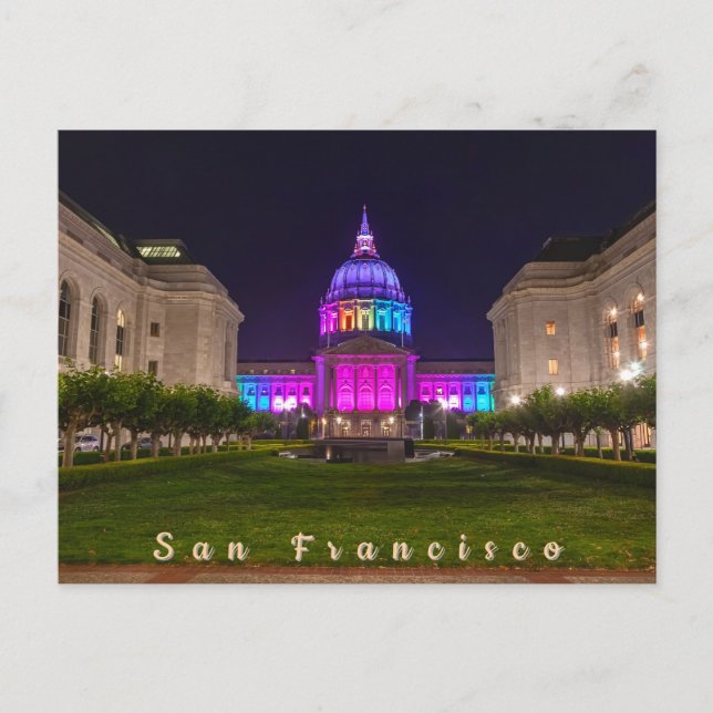 Cartão Postal San Francisco Pride (Frente)