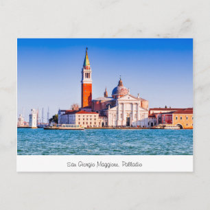 Cartão Postal San Giorgio Maggiore, Paladio