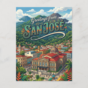 Cartão Postal San José, Costa Rica Costa Rica