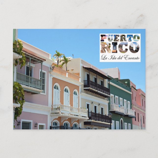 Cartão Postal San Juan Porto Rico (Frente)