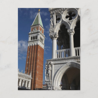 Cartão Postal San Marco Bell Tower em Veneza