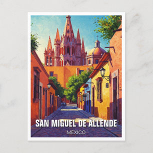 Cartão Postal San Miguel de Allende México Viagens