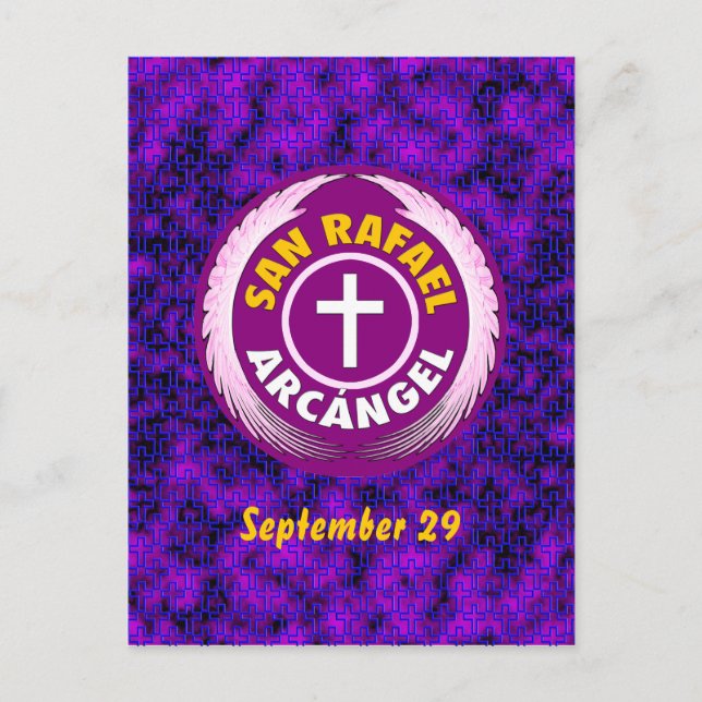 Cartão Postal San Rafael Arcangel (Frente)