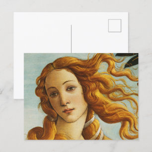 Cartão Postal Sandro Botticelli - Deusa Vênus Avatar Belas Artes