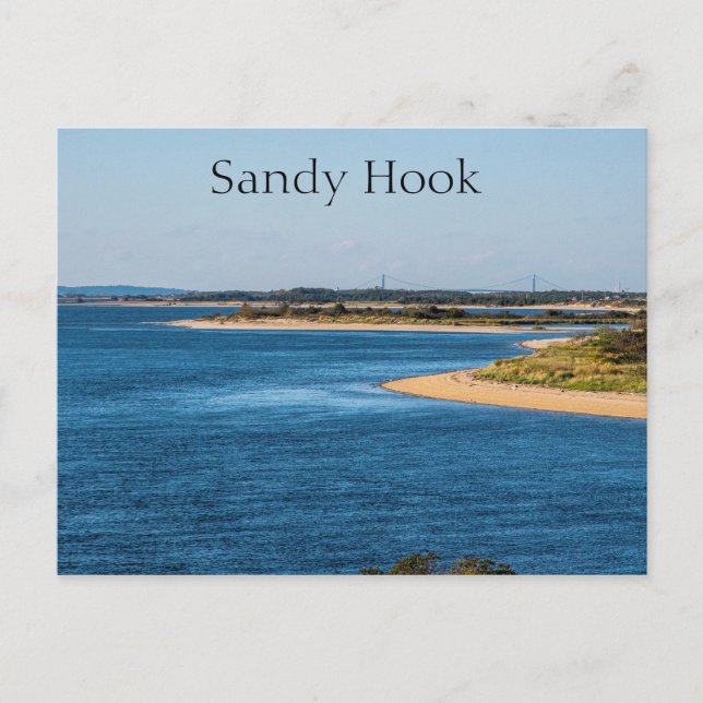 Cartão Postal Sandy Hook (Frente)