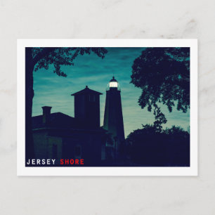 Cartão Postal Sandy Hook Light.