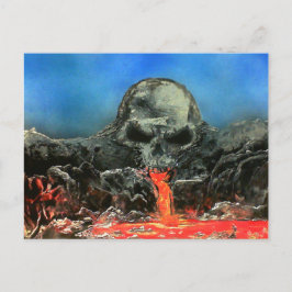 Cartão Postal Sangue cai