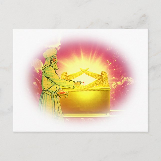 Cartão Postal Sangue de aplicação de grande sacerdote (Frente)