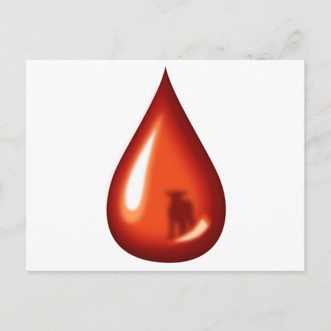 Cartão Postal Sangue do Lamb - Jesus (Frente)