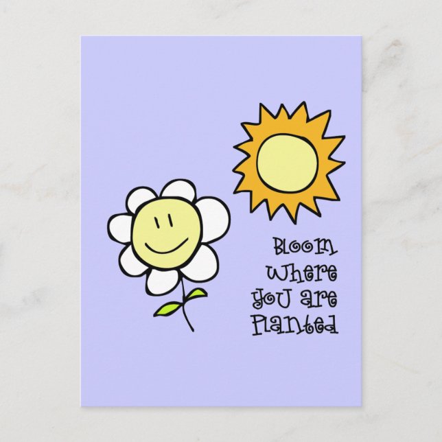 Cartão Postal Sangue Onde Você Está Plantado (Frente)