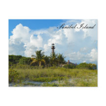 Cartão postal Sanibel Lighthouse Beach