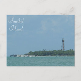 Cartão postal Sanibel Lighthouse Beach