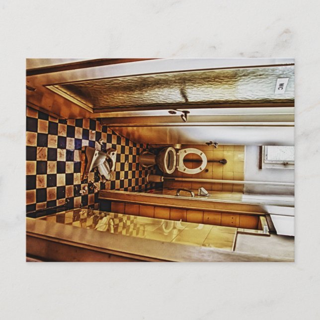 Cartão Postal sanita abandonada (Frente)