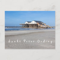 Sankt Peter Ording House sobre fotos com texto