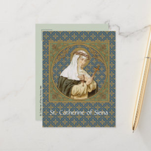 Cartão Postal Santa Catarina de Siena (BK 19) Cartão-postal