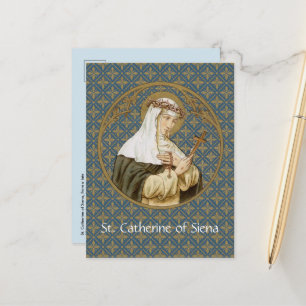 Cartão Postal Santa Catarina de Siena (BK 19) Cartão-postal