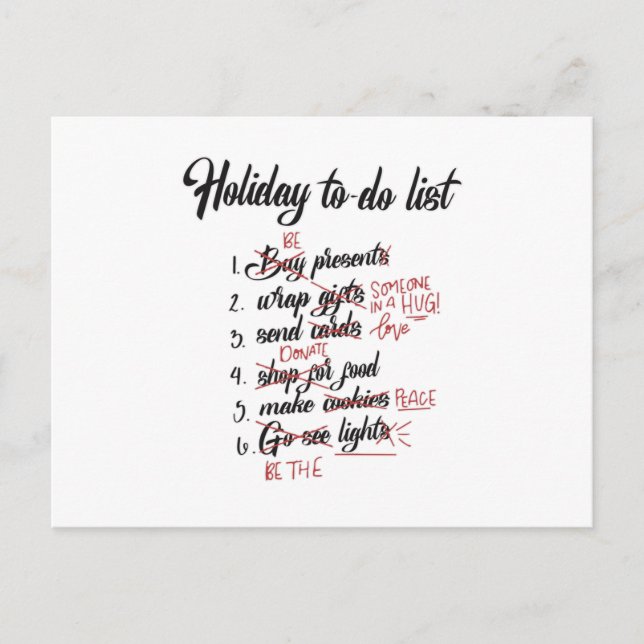 Cartão Postal Santa Claus Legal Geek de Natal Ideia Engraçada de (Frente)