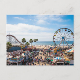 Cartão Postal Santa Cruz California Beach Boardwalk