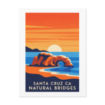 Santa Cruz Califórnia – Pôr do sol em Pontes Natur