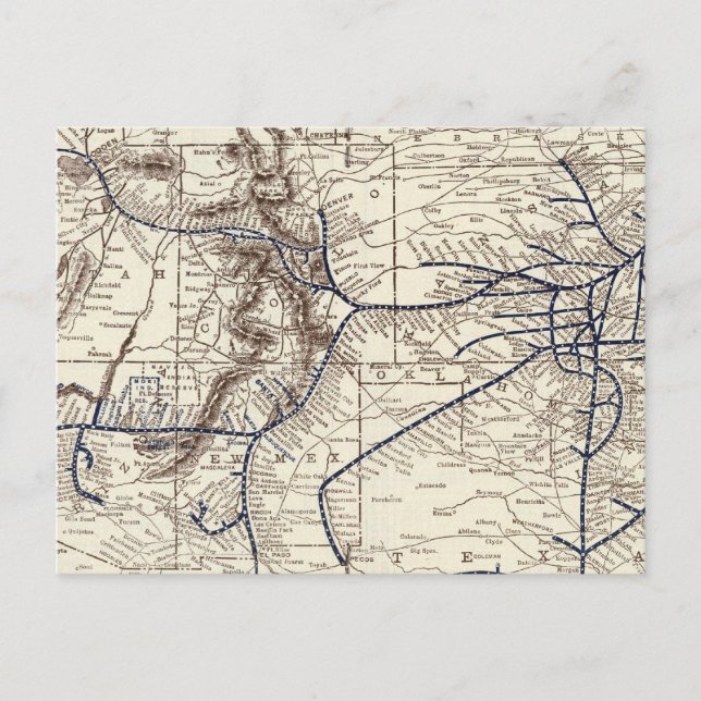 Cartão Postal Santa Fe (Frente)