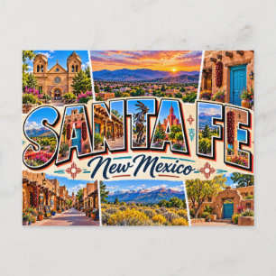 Cartão Postal Santa Fe Novo México