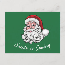 Cartão Postal Santa is Coming