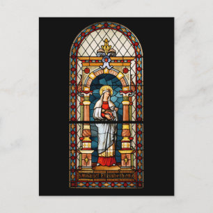 Cartão Postal Santa Isabel da Hungria Arte Medieval Premium