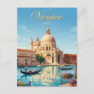 Cartão Postal Santa Maria della Salute Itália