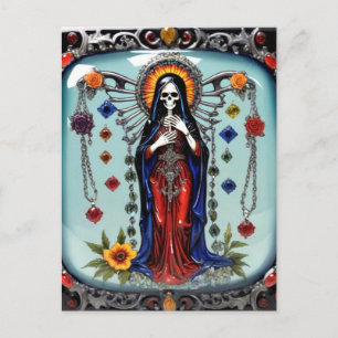Cartão Postal Santa Muerte (Morte Santa)