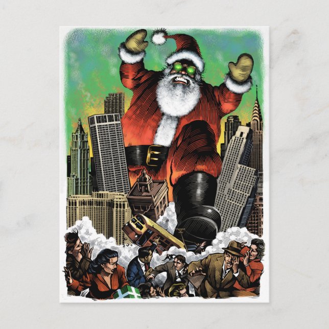Cartão postal Santazilla (Frente)