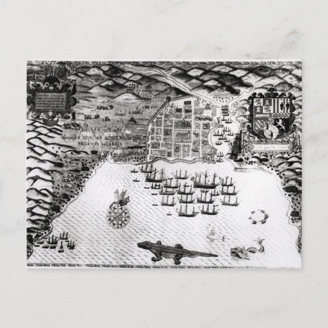 Cartão Postal Santiago, Cabo Verde, 1589 (Frente)