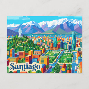 Cartão Postal Santiago do Chile