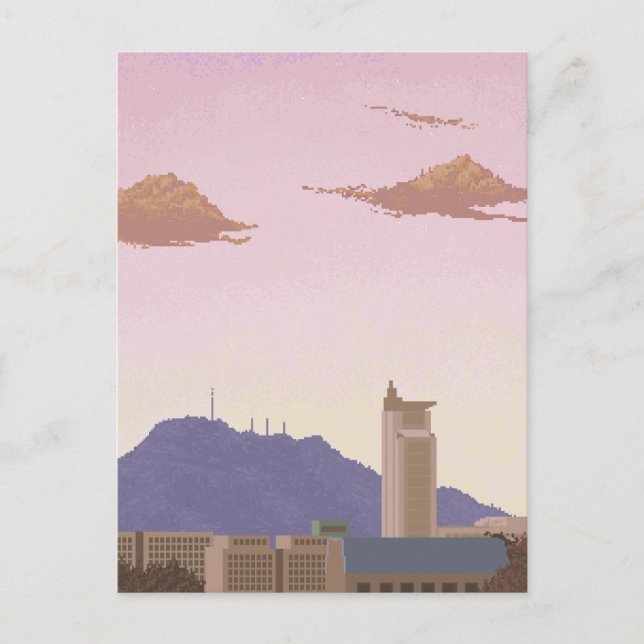 Cartão Postal Santiago do Chile (Frente)