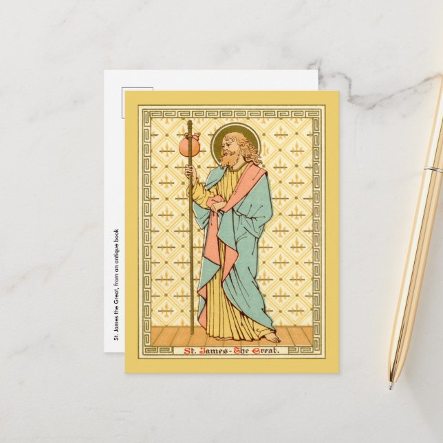 Cartão Postal Santiago o Maior (RLS 05) Cartão-postal (Frente/Verso In Situ)