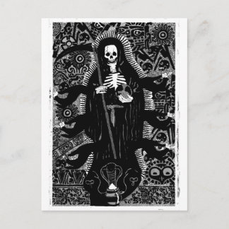 Cartão Postal Santisima Muerte