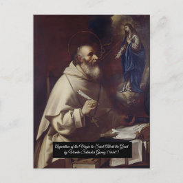 Cartão Postal Santo Albert o Excelente