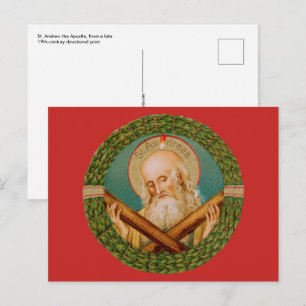 Cartão Postal Santo André, o Apóstolo (JMAS 02) Cartão-postal