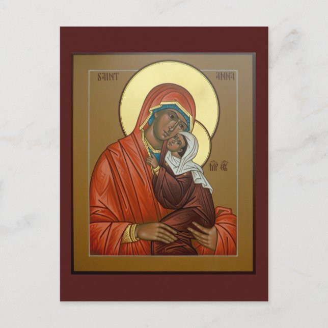 Cartão Postal Santo Anna Prayer Card (Frente)