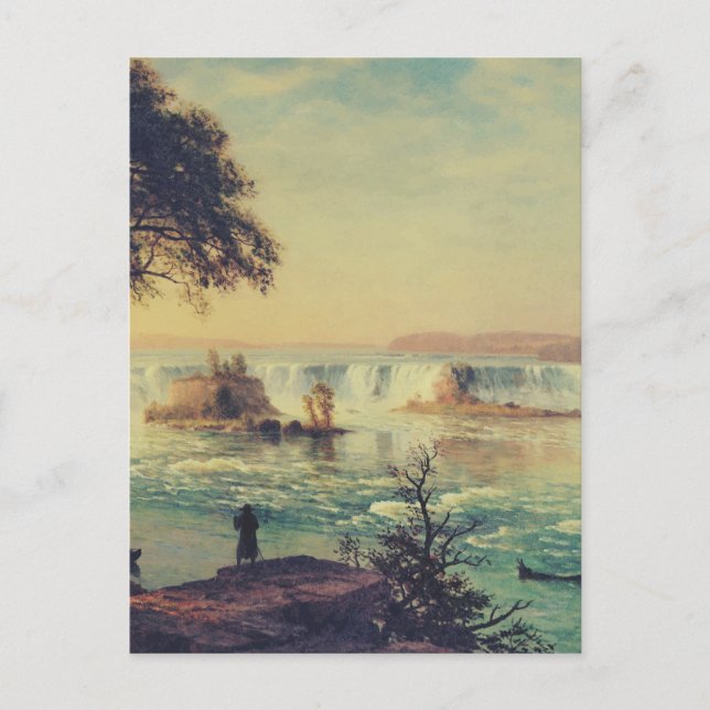 Cartão Postal Santo Anthony Falls no Rio Mississippi (Frente)