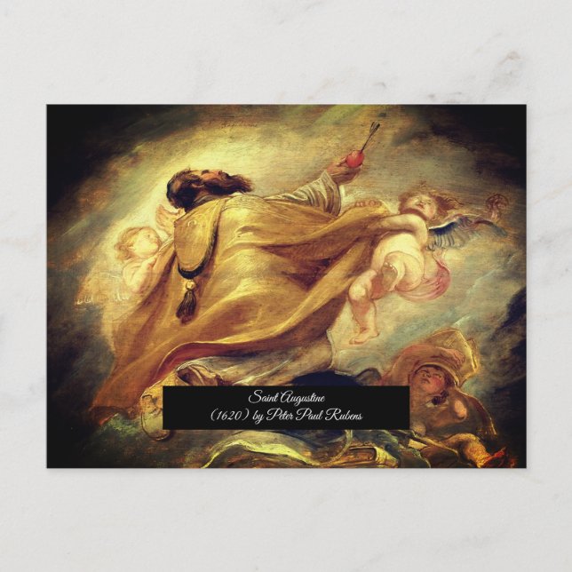 Cartão Postal Santo Augustine (Frente)