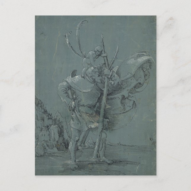 Cartão Postal Santo Christopher, 1510 (Frente)