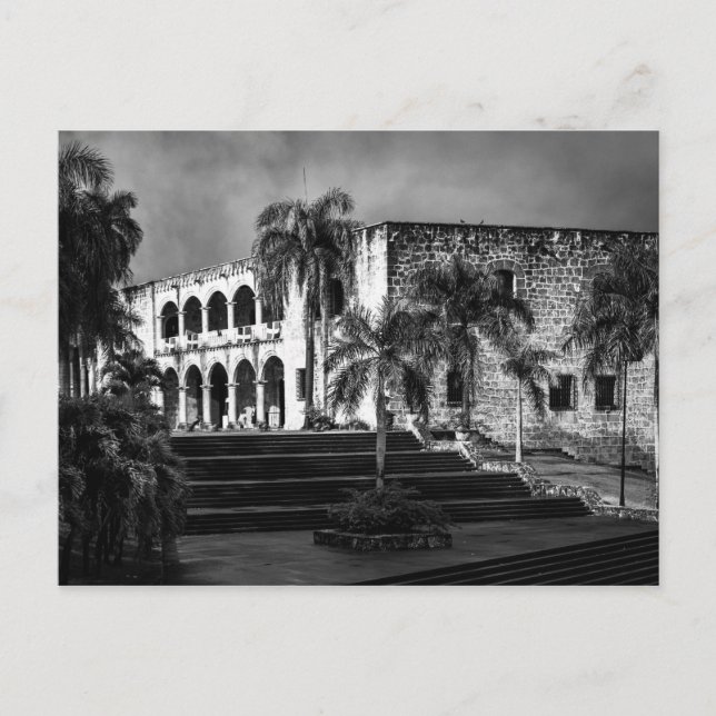 Cartão Postal Santo Domingo-República Dominicala (Frente)