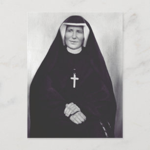 Cartão Postal Santo Faustina Kowalska